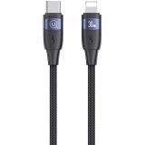 Кабель USAMS US-SJ635 Type-C to Lightning (30W, 2m) - Black: фото 1 з 6