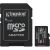Карта памяти Kingston microSDXC 128GB Canvas Select Plus Gen3 UHS-I U1 V10 A1 (150MB/s) + адаптер (SDCS3/128GB) - Black: фото 1 из 7
