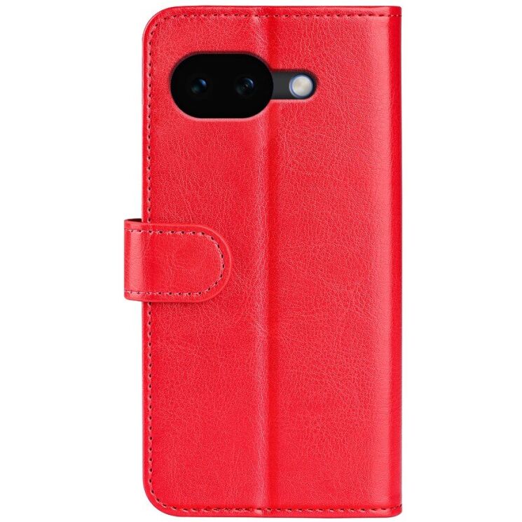 Классический чехол-книжка Deexe Wallet Style для Google Pixel 10a - Red: фото 5 из 7