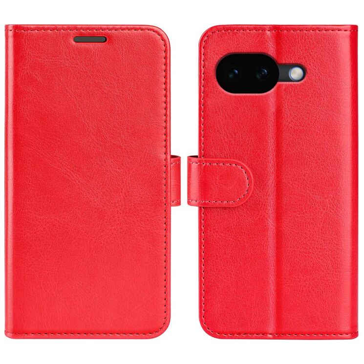 Классический чехол-книжка Deexe Wallet Style для Google Pixel 10a - Red: фото 1 из 7