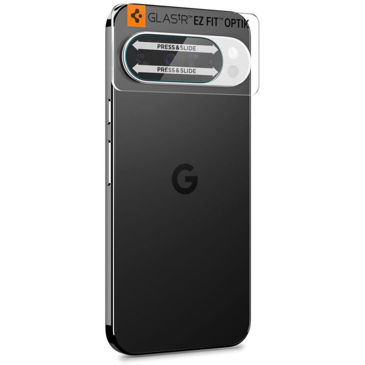 Комплект защитного стекла Spigen (SGP) Optik Lens Protector для Google Pixel 10 Pro (AGL09662) - Crystal Clear: фото 3 из 15