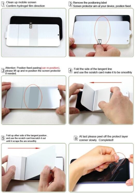 Захисна плівка IMAK Hydrogel Clear Film для Apple iPhone 16 Plus: фото 10 з 11