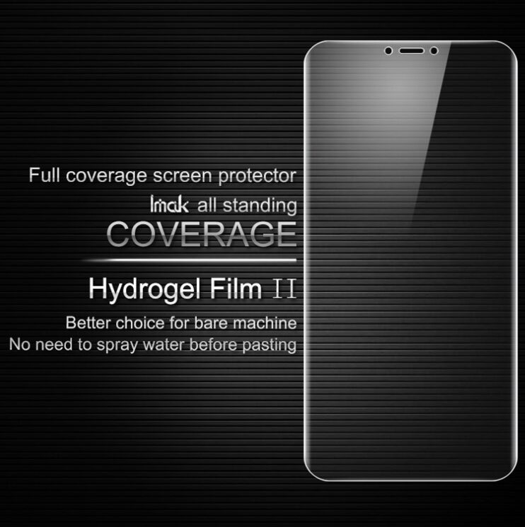 Комплект захисних плівок IMAK Full Coverage Hydrogel Film для ASUS Zenfone 5 (ZE620KL) / 5z (ZS620KL): фото 2 з 8