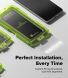 Комплект защитных стекол (2шт) Ringke Easy Slide Tempered Glass для Samsung Galaxy S26 FE (8800380463851) (412760). Фото 4 из 14