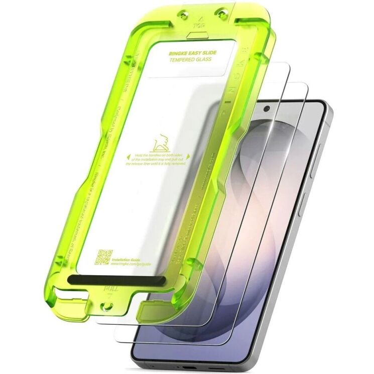 Комплект защитных стекол (2шт) Ringke Easy Slide Tempered Glass для Samsung Galaxy S26 FE (8800380463851) (412760) Комплект защитных стекол (2шт) Ringke Easy Slide Tempered Glass для Samsung Galaxy S26 FE (8800380463851): фото 2 из 14