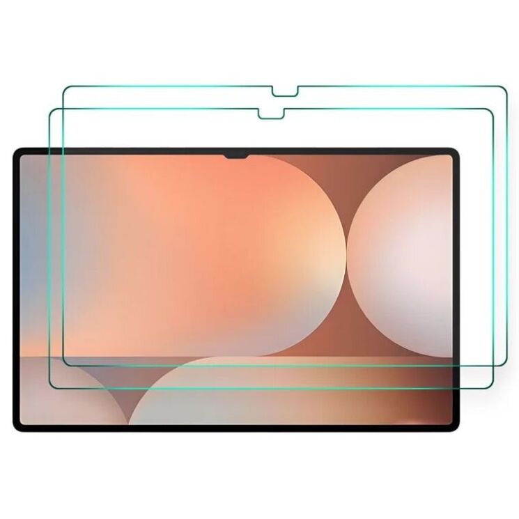 Комплект защитных стекол HAT PRINCE 0.33mm 2.5D Set Glass для Samsung Galaxy Tab S8 Ultra / S9 Ultra / S10 Ultra (T900/T906/910/916/920/926) - Transparent: фото 1 из 7