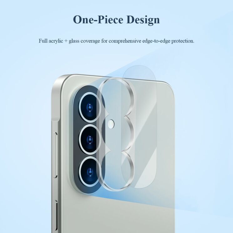 Комплект защитных стекол на камеру LEREACH Camera Lens Protector для Samsung Galaxy A37 (A376) - Transparent: фото 4 из 10