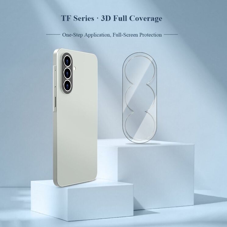 Комплект защитных стекол на камеру LEREACH Camera Lens Protector для Samsung Galaxy A37 (A376) - Transparent: фото 3 из 10