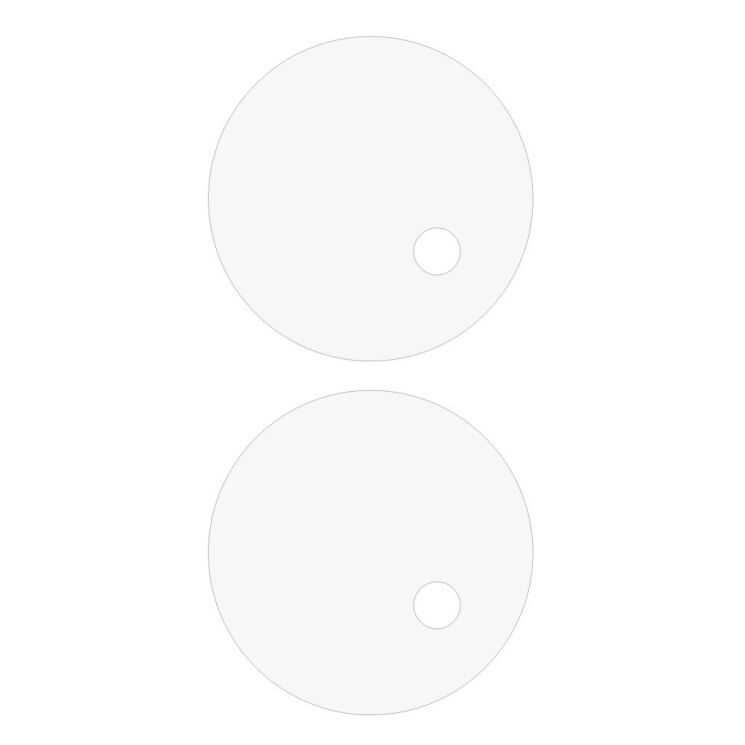 Комплект защитных стекол на заднюю камеру Deexe Camera Lens Protector для Xiaomi Redmi 14C / Redmi A4 5G / Poco C75: фото 2 из 6