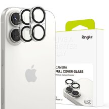 Комплект защитных стекол Ringke Camera Full Cover Glass для iPhone 17 (8800328812369) - Black: фото 1 из 10