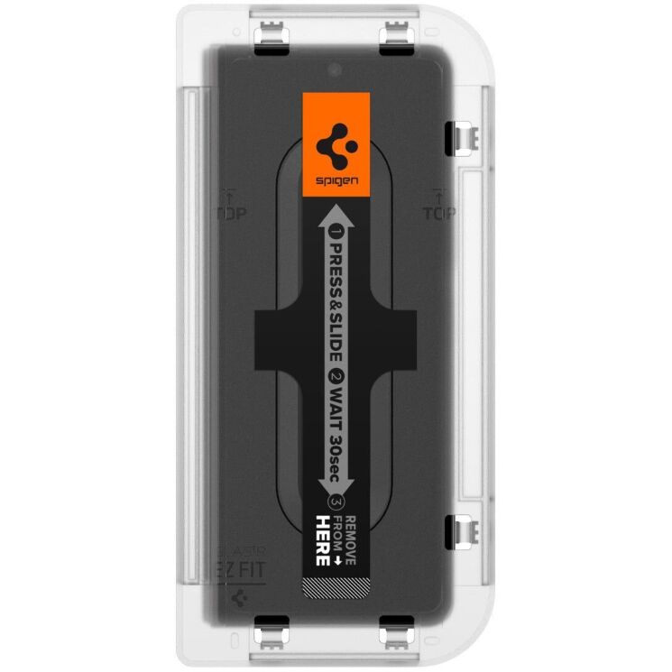 Комплект защитных стекол Spigen (SGP) Screen Protector EZ Fit Glas.tR для Samsung Galaxy Fold 5: фото 6 из 15
