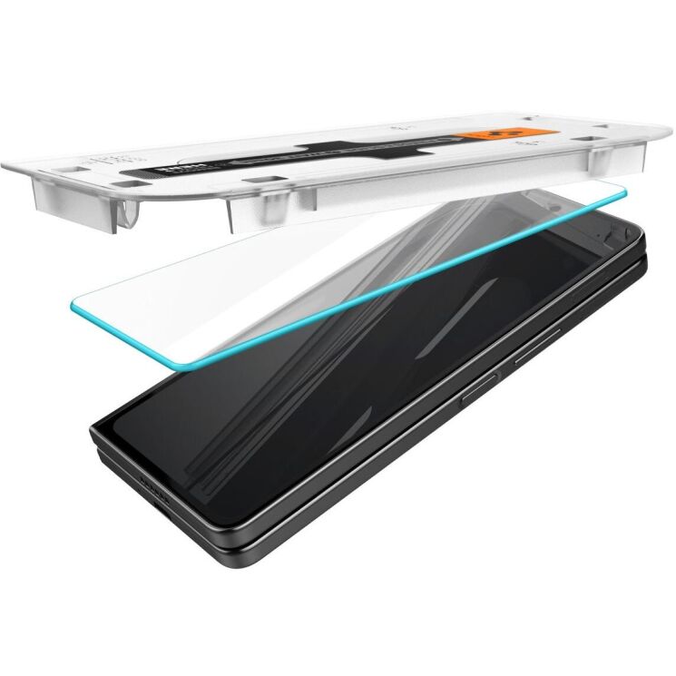 Комплект защитных стекол Spigen (SGP) Screen Protector EZ Fit Glas.tR для Samsung Galaxy Fold 5: фото 5 из 15