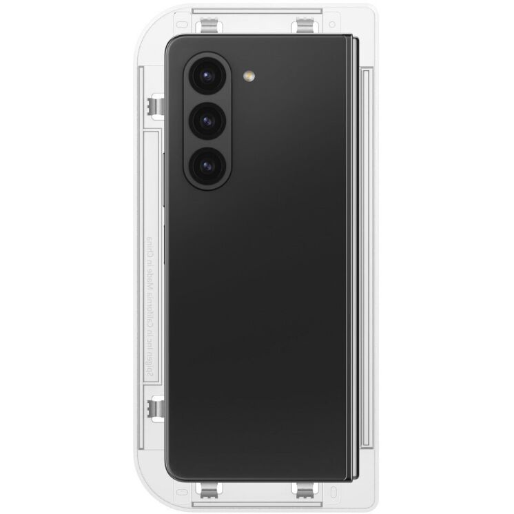 Комплект защитных стекол Spigen (SGP) Screen Protector EZ Fit Glas.tR для Samsung Galaxy Fold 5: фото 7 из 15