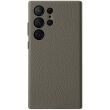 Кожаный чехол MELKCO Classic Case для Samsung Galaxy S24 Ultra (S928) - Grey (346943H)