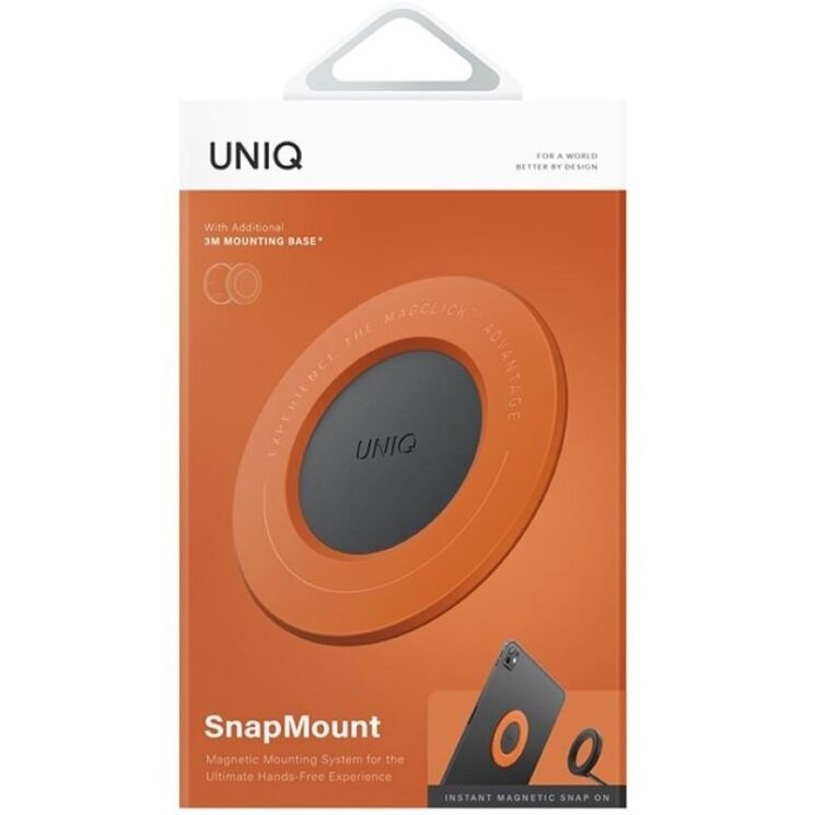Магнітний тримач UNIQ SnapMount - Orange: фото 3 з 8