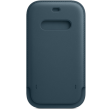 Оригинальный чехол Leather Sleeve MagSafe для Apple iPhone 12 / 12 Pro (MHYD3) - Baltic Blue (253982L)