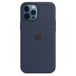 Оригинальный чехол MagSafe Silicone Case для Apple iPhone 12 Pro Max (MHLD3ZE/A) - Deep Navy (253492L)