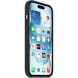 Оригинальный чехол Silicone Case with MagSafe для Apple iPhone 15 (MT0J3) - Black (339991B). Фото 5 из 5