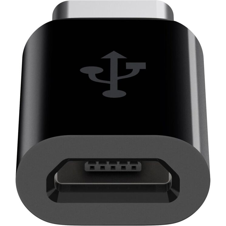 Перехідник Belkin Type-C to MicroUSB - Black: фото 3 з 4