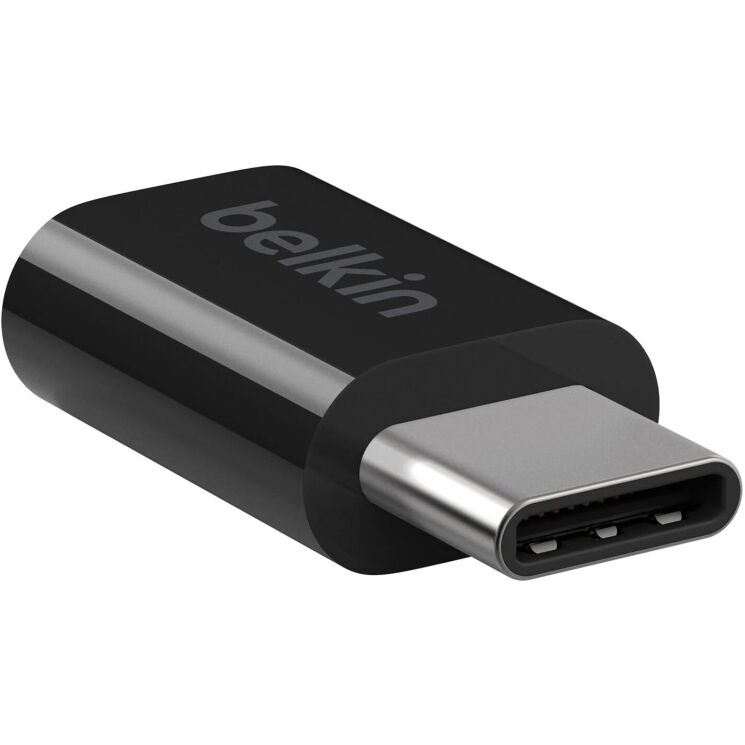 Перехідник Belkin Type-C to MicroUSB - Black: фото 4 з 4