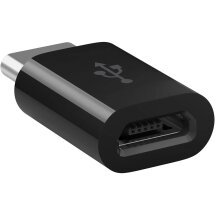 Перехідник Belkin Type-C to MicroUSB - Black: фото 1 з 4