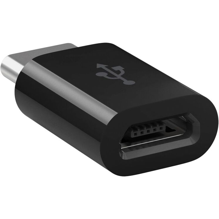 Перехідник Belkin Type-C to MicroUSB - Black: фото 1 з 4