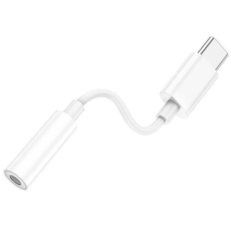 Переходник Hoco LS35 Type-C to 3.5mm - White: фото 6 из 11