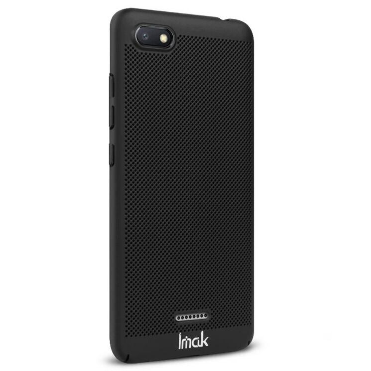Пластиковый чехол IMAK Jazz Mesh для Xiaomi Redmi 6A - Black: фото 2 из 12
