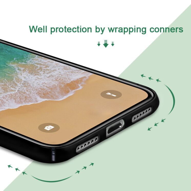 Пластиковый чехол IMAK Jazz Mesh для Xiaomi Redmi 6A - Black: фото 11 из 12