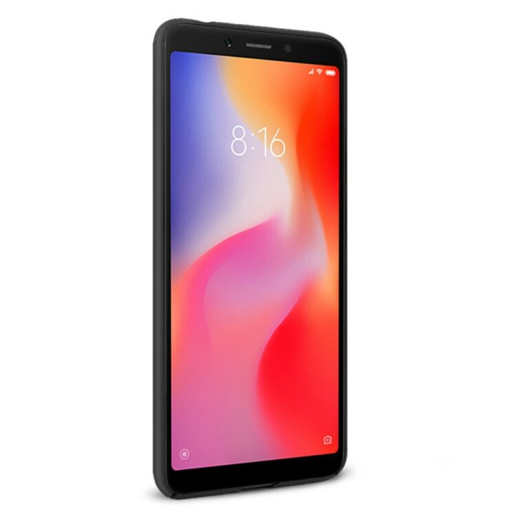 Пластиковый чехол IMAK Jazz Mesh для Xiaomi Redmi 6A - Black: фото 3 из 12