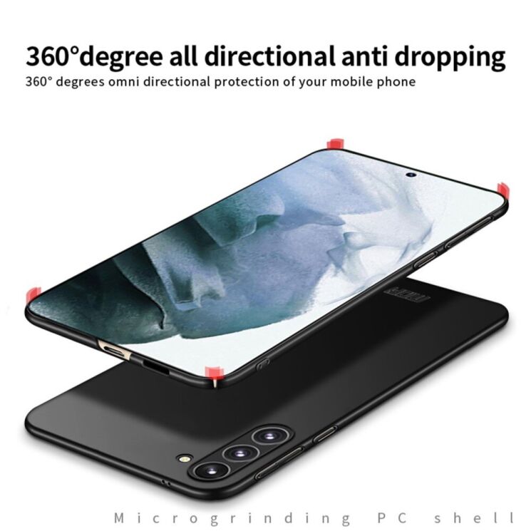 Пластиковый чехол MOFI Slim Shield для Samsung Galaxy S24 (S921) - Black: фото 6 из 9