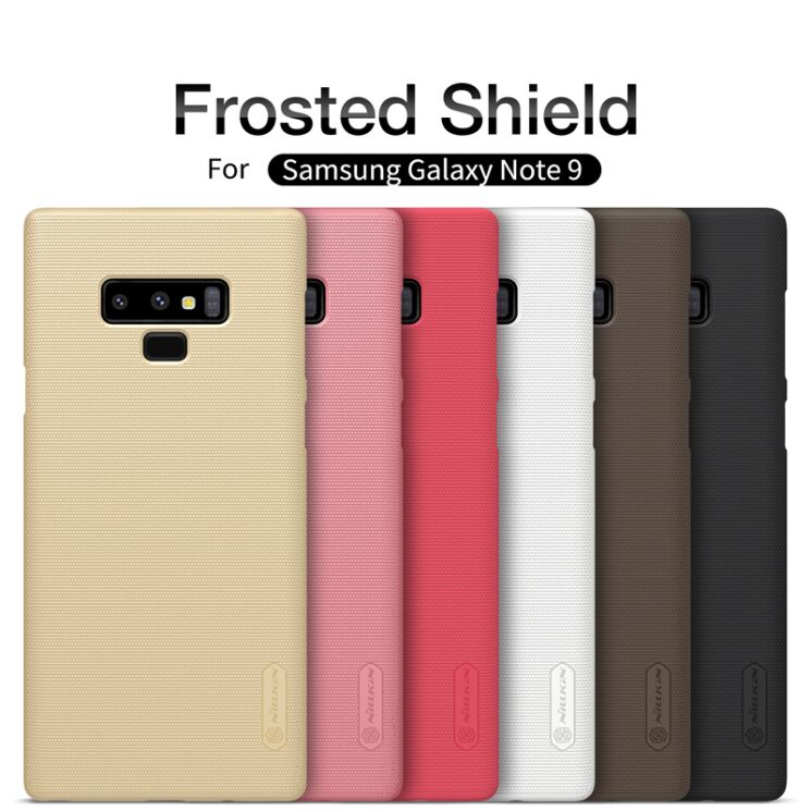 Пластиковый чехол NILLKIN Frosted Shield для Samsung Galaxy Note 9 (N960) - Black: фото 8 из 16