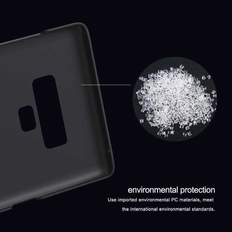 Пластиковый чехол NILLKIN Frosted Shield для Samsung Galaxy Note 9 (N960) - Black: фото 11 из 16