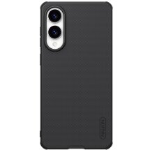 Пластиковый чехол NILLKIN Frosted Shield Pro для Samsung Galaxy S25 Edge (S937) - Black: фото 1 из 21