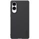 Пластиковый чехол NILLKIN Frosted Shield Pro для Samsung Galaxy S25 Edge (S937) - Black (377554B). Фото 1 из 21