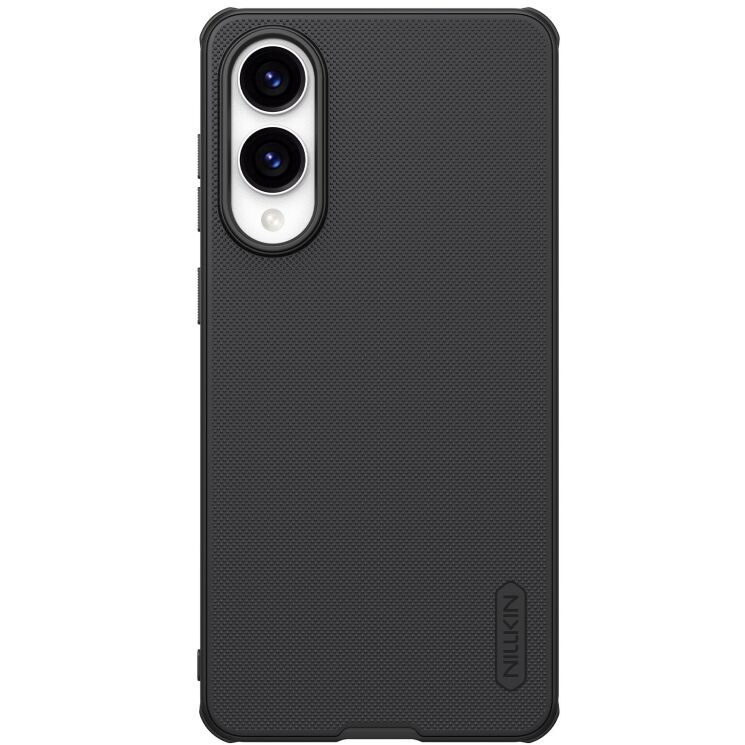 Пластиковый чехол NILLKIN Frosted Shield Pro для Samsung Galaxy S25 Edge (S937) - Black: фото 1 из 21