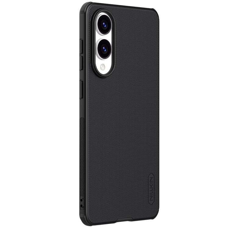 Пластиковый чехол NILLKIN Frosted Shield Pro для Samsung Galaxy S25 Edge (S937) - Black: фото 3 из 21