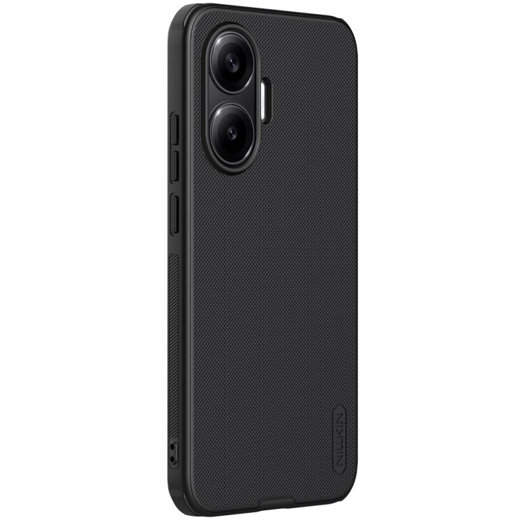 Пластиковый чехол NILLKIN Frosted Shield Pro для Xiaomi Poco F7 - Black: фото 2 из 10