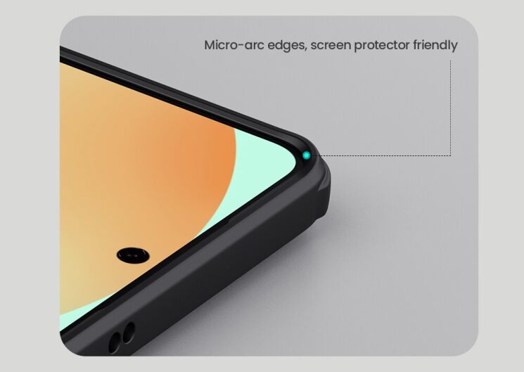 Пластиковий чохол NILLKIN Frosted Shield Pro Magnetic для Samsung Galaxy S25 Edge (S937) - Black: фото 18 з 21