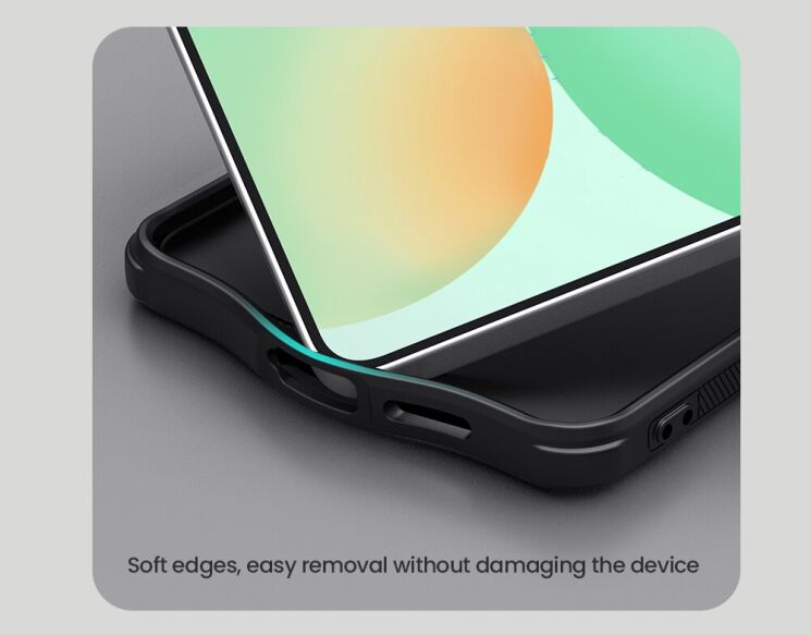 Пластиковий чохол NILLKIN Frosted Shield Pro Magnetic для Samsung Galaxy S25 Edge (S937) - Black: фото 12 з 21