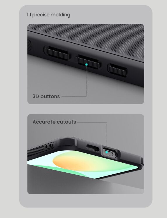 Пластиковий чохол NILLKIN Frosted Shield Pro Magnetic для Samsung Galaxy S25 Edge (S937) - Black: фото 19 з 21