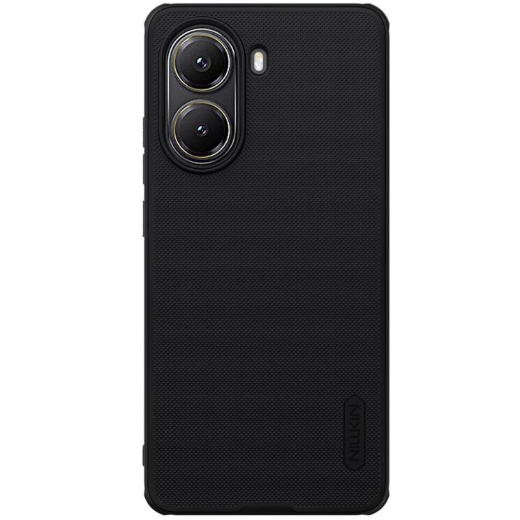 Пластиковий чохол NILLKIN Frosted Shield Pro Magnetic для Xiaomi Poco X7 Pro - Black: фото 1 з 15