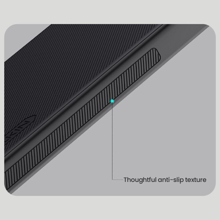 Пластиковий чохол NILLKIN Frosted Shield Pro Magnetic для Xiaomi Poco X7 Pro - Black: фото 12 з 15