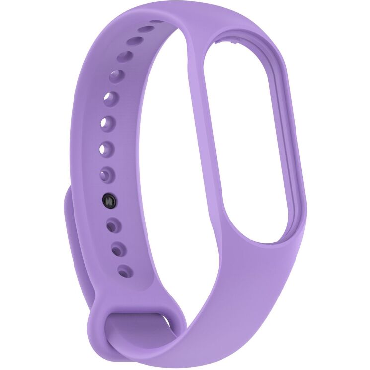 Ремешок ArmorStandart Silicone Strap для Xiaomi Mi Band 5 / Mi Band 6 / Mi Band 7 - Lavender: фото 1 из 5
