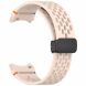 Ремешок Deexe Astra Strap для Samsung Galaxy Watch 4 / 4 Classic / 5 / 5 Pro / 6 / 6 Classic / 7 / FE - Pink (358122P). Фото 4 из 7