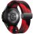 Ремінець Deexe Aurora Strap для Samsung Galaxy Watch 4 / 4 Classic / 5 / 5 Pro / 6 / 6 Classic / 7 / FE - Black / Red: фото 1 з 8