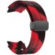 Ремінець Deexe Aurora Strap для Samsung Galaxy Watch 4 / 4 Classic / 5 / 5 Pro / 6 / 6 Classic / 7 / FE - Black / Red (358120BR). Фото 3 з 8