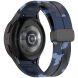 Ремешок Deexe Camo Silicone для Samsung Galaxy Watch 4 / 4 Classic / 5 / 5 Pro - Midnight Blue (284643MB). Фото 1 из 6