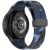 Ремешок Deexe Camo Silicone для Samsung Galaxy Watch 4 / 4 Classic / 5 / 5 Pro - Midnight Blue: фото 1 из 6