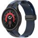 Ремешок Deexe Camo Silicone для Samsung Galaxy Watch 4 / 4 Classic / 5 / 5 Pro - Midnight Blue (284643MB). Фото 4 из 6